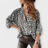 Stylish Leopard Print Shirt