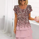 Jenna | Cascading Floral Dress