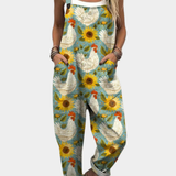 Comfortable Printed Jumpsuit