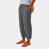 Florence | Comfortable Linen Effect Pants