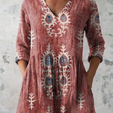 Blair | Long Blouse with a Striking Pattern
