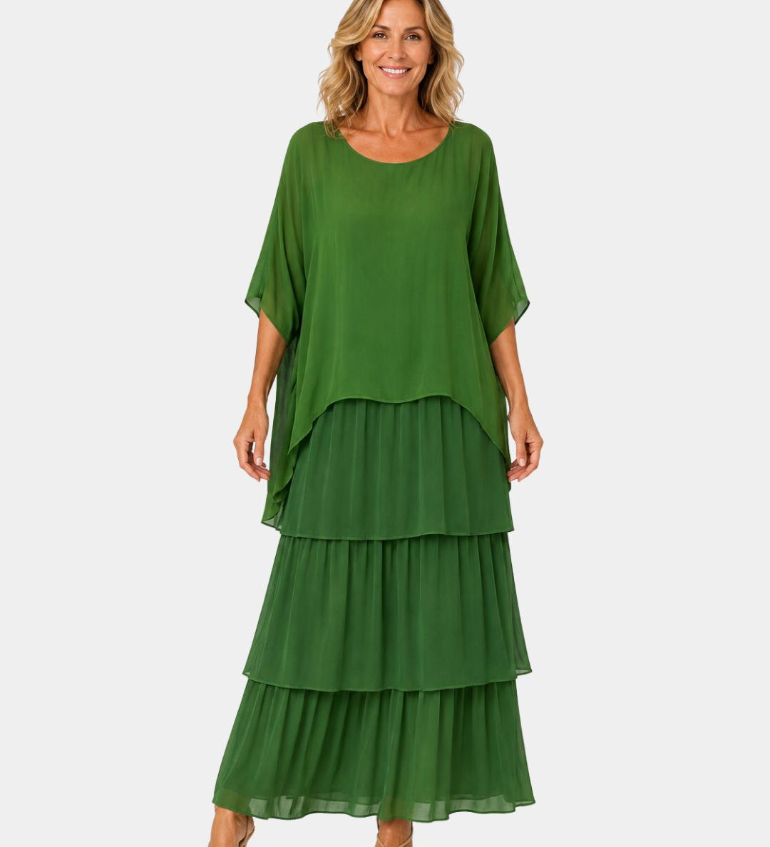 Agnès | Elegant Fluid Maxi Dress