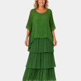 Agnès | Elegant Fluid Maxi Dress