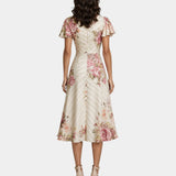 Bibiane | Midi Floral Dress