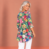Angel | Long Blouse with V-Neck
