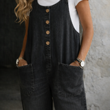 Iina - Vintage-Inspired Cotton Jumpsuit