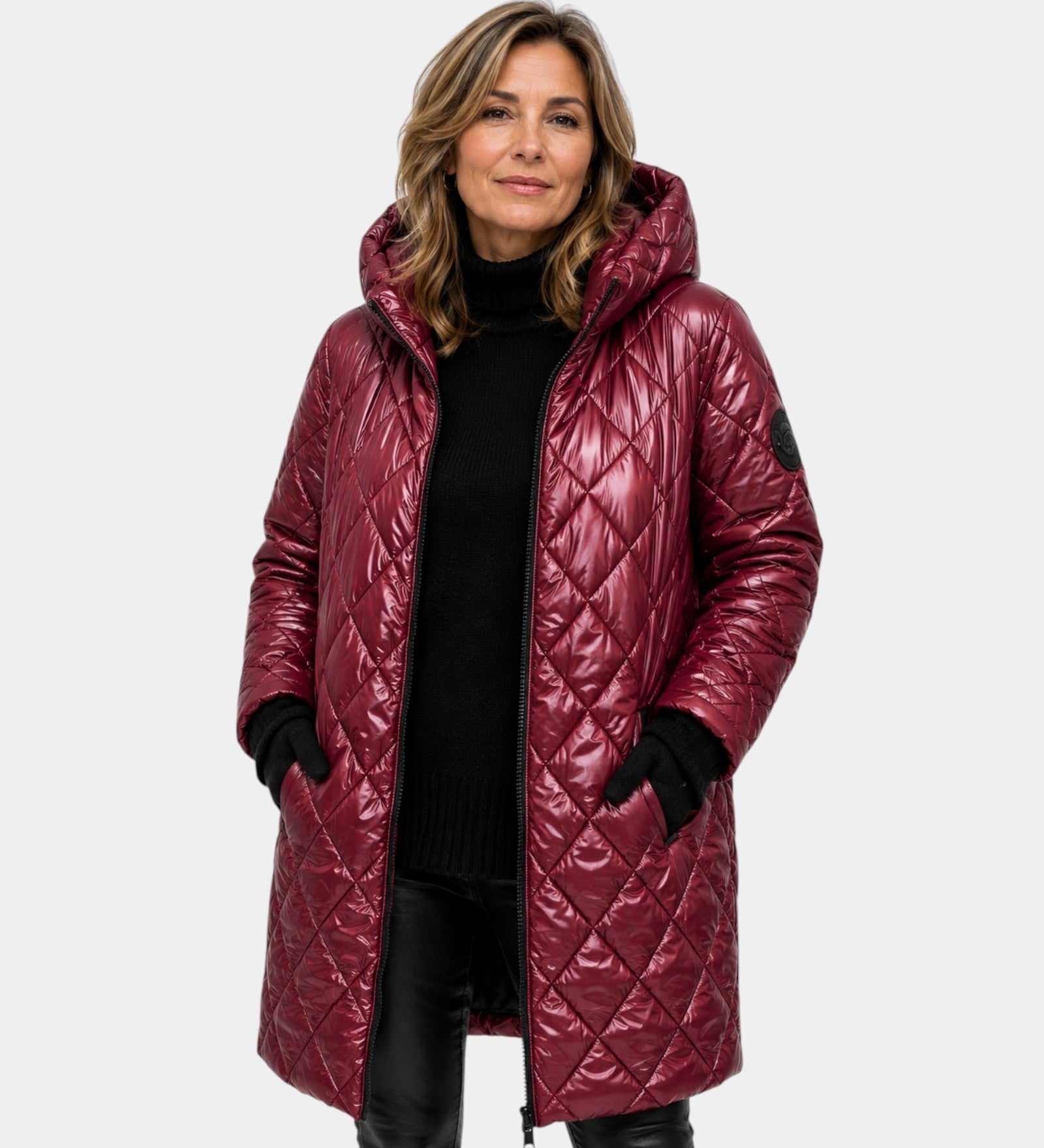 Naélys | Quilted Winter Coat with Hood