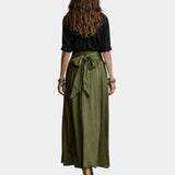 Dione | Jupe midi + chemise noire offerte