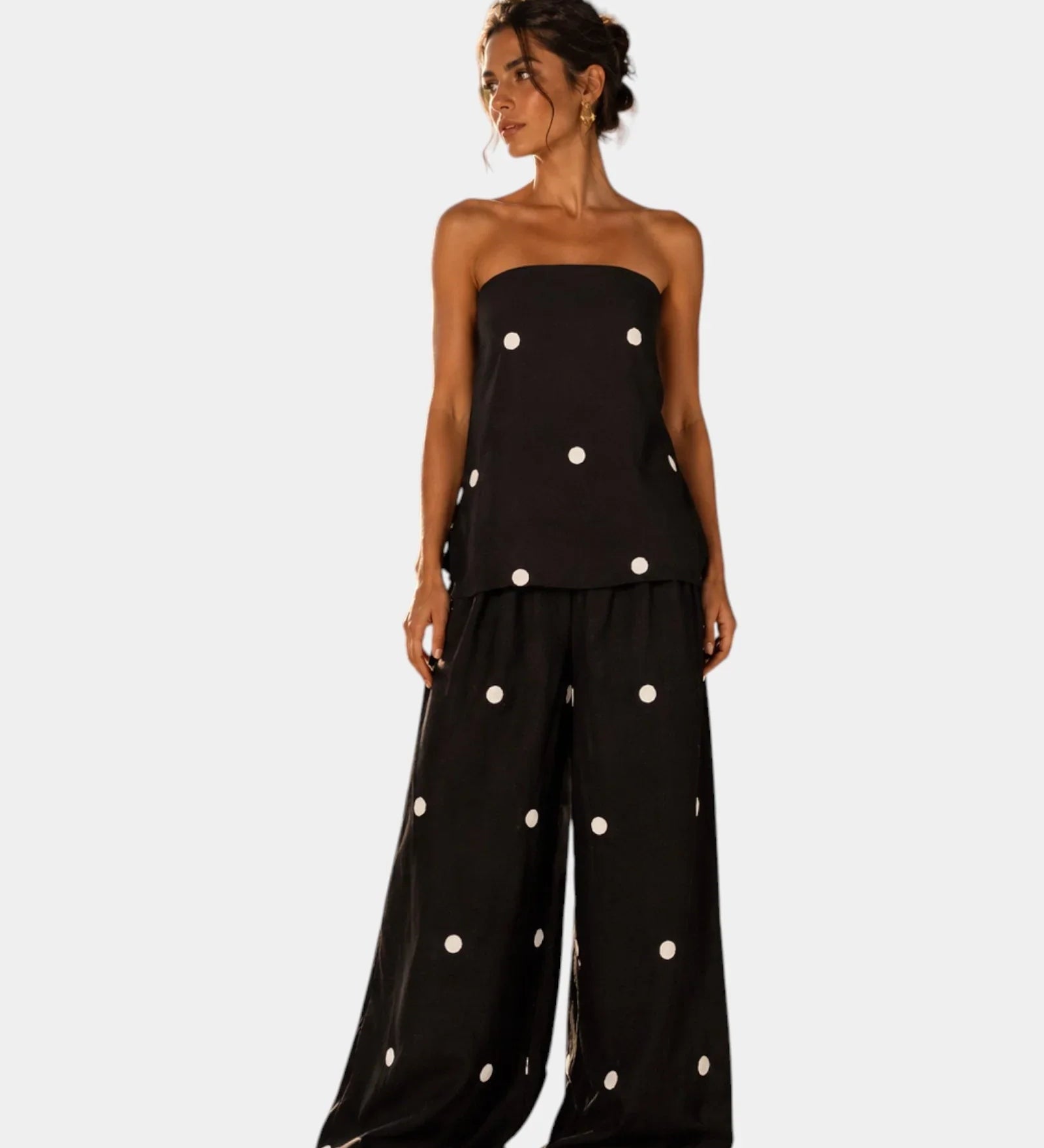 Djamila | Mediterranean Polka Dot Set