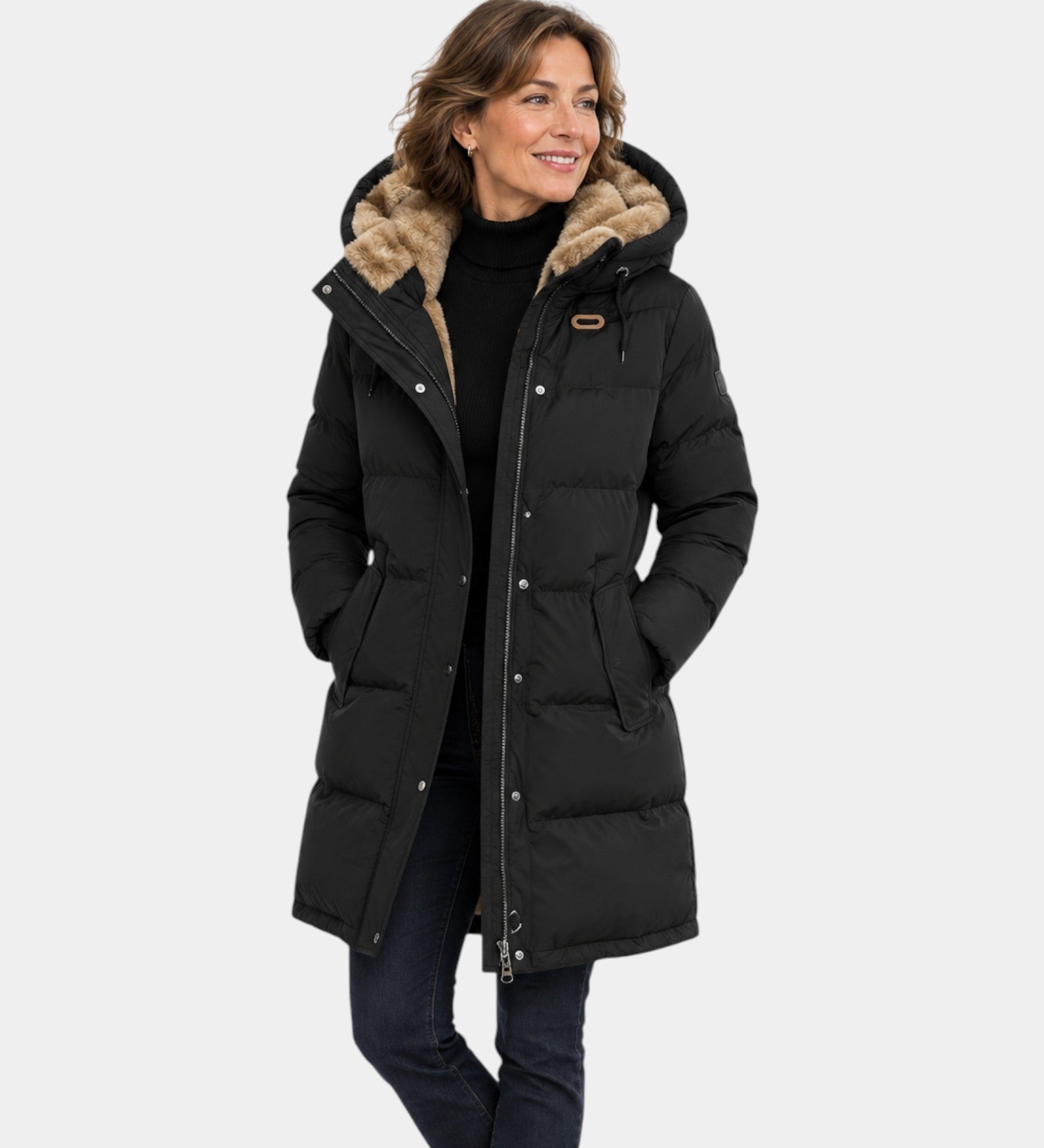 Anaélisse | Winter Hooded Coat