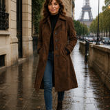 Sienna | Elegant Suede Trench