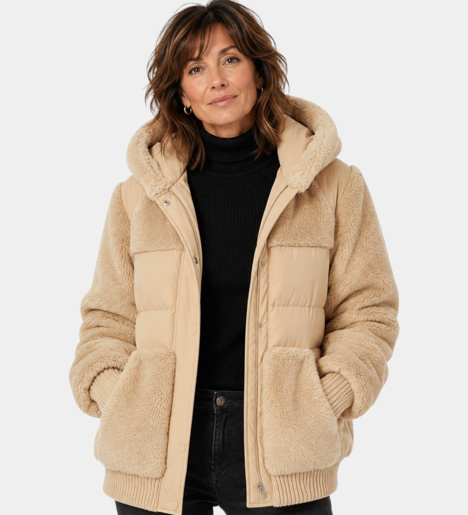 Lena | Elegant and Warm Down Jacket
