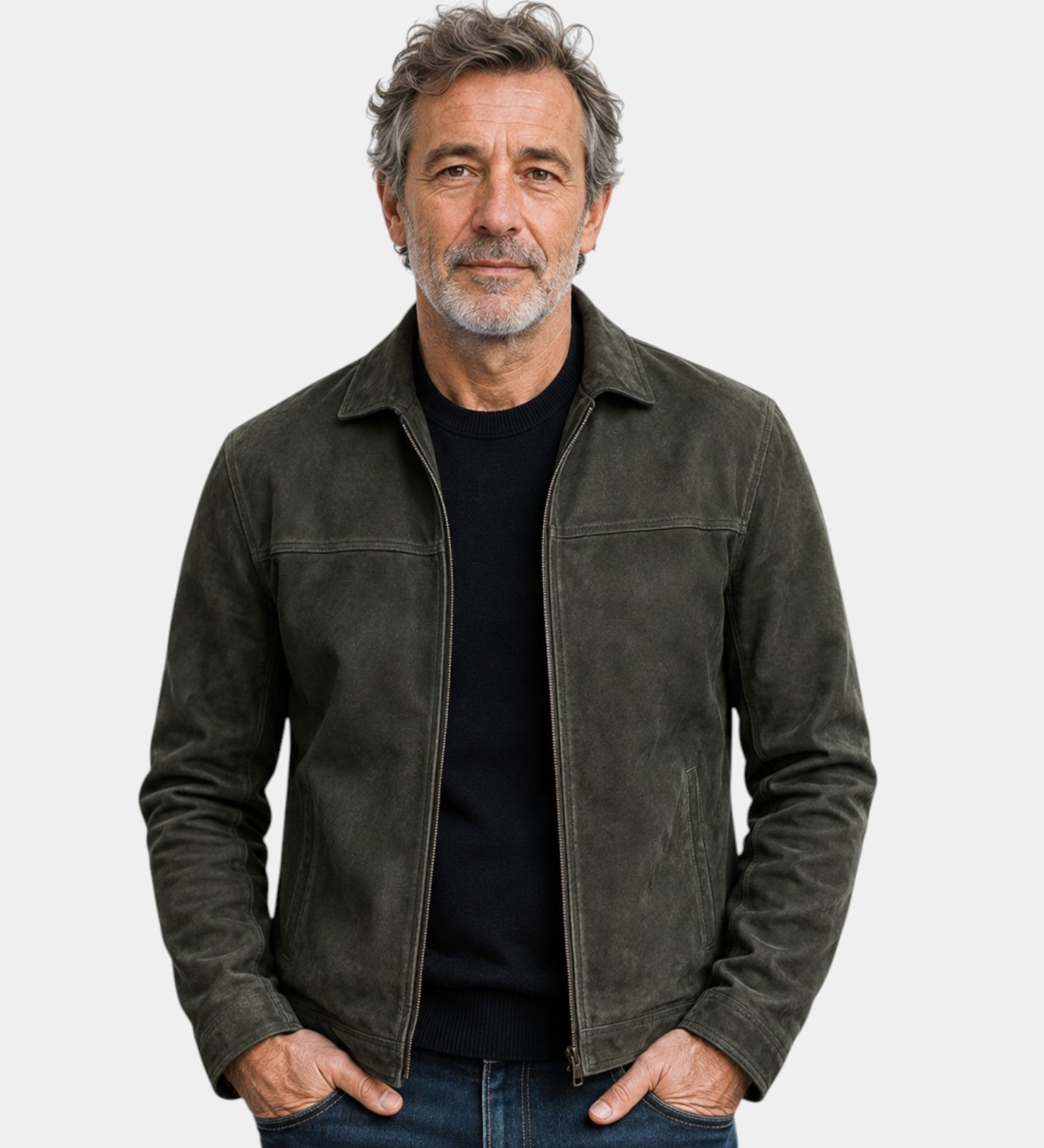 Mathis | Suede Effect Jacket