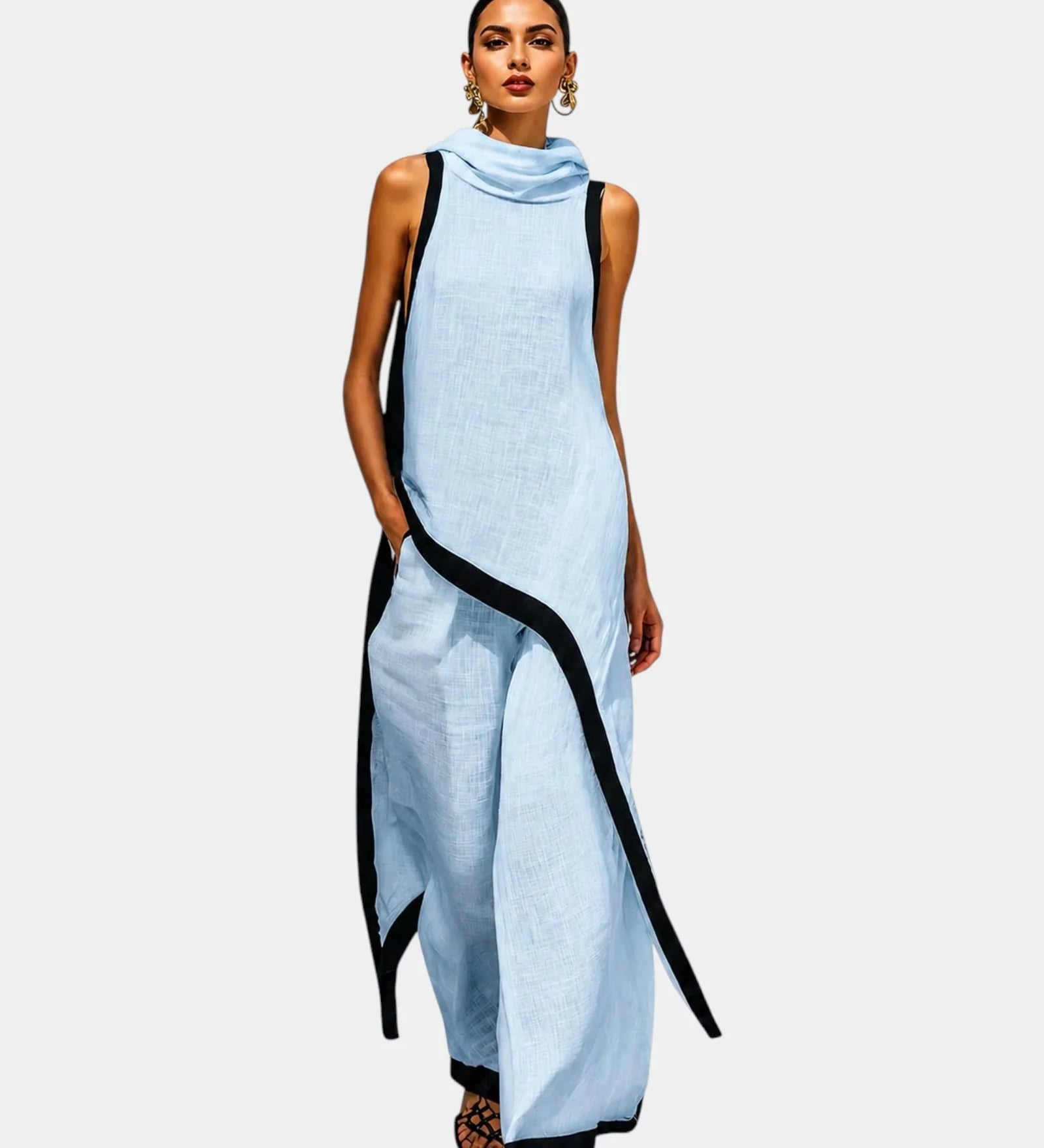 Nicaise | Ensemble élégant pantalon et blouse