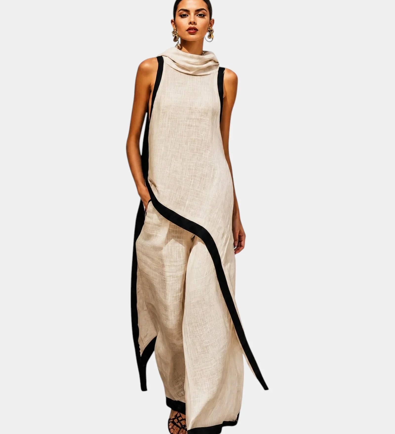 Nicaise | Ensemble élégant pantalon et blouse