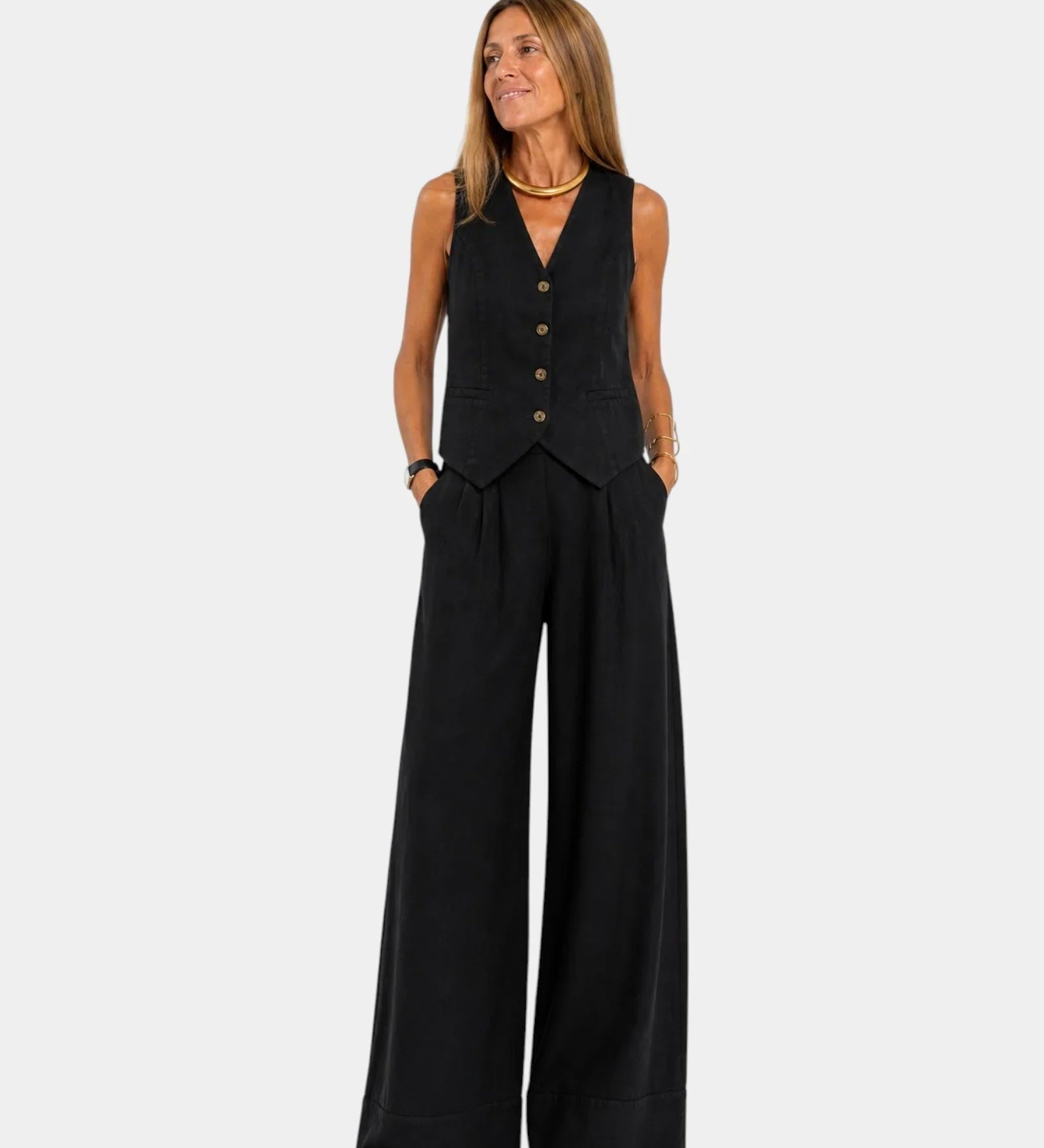 Assia | Vest and Pants Set