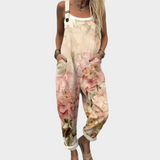Printed Latz Pants