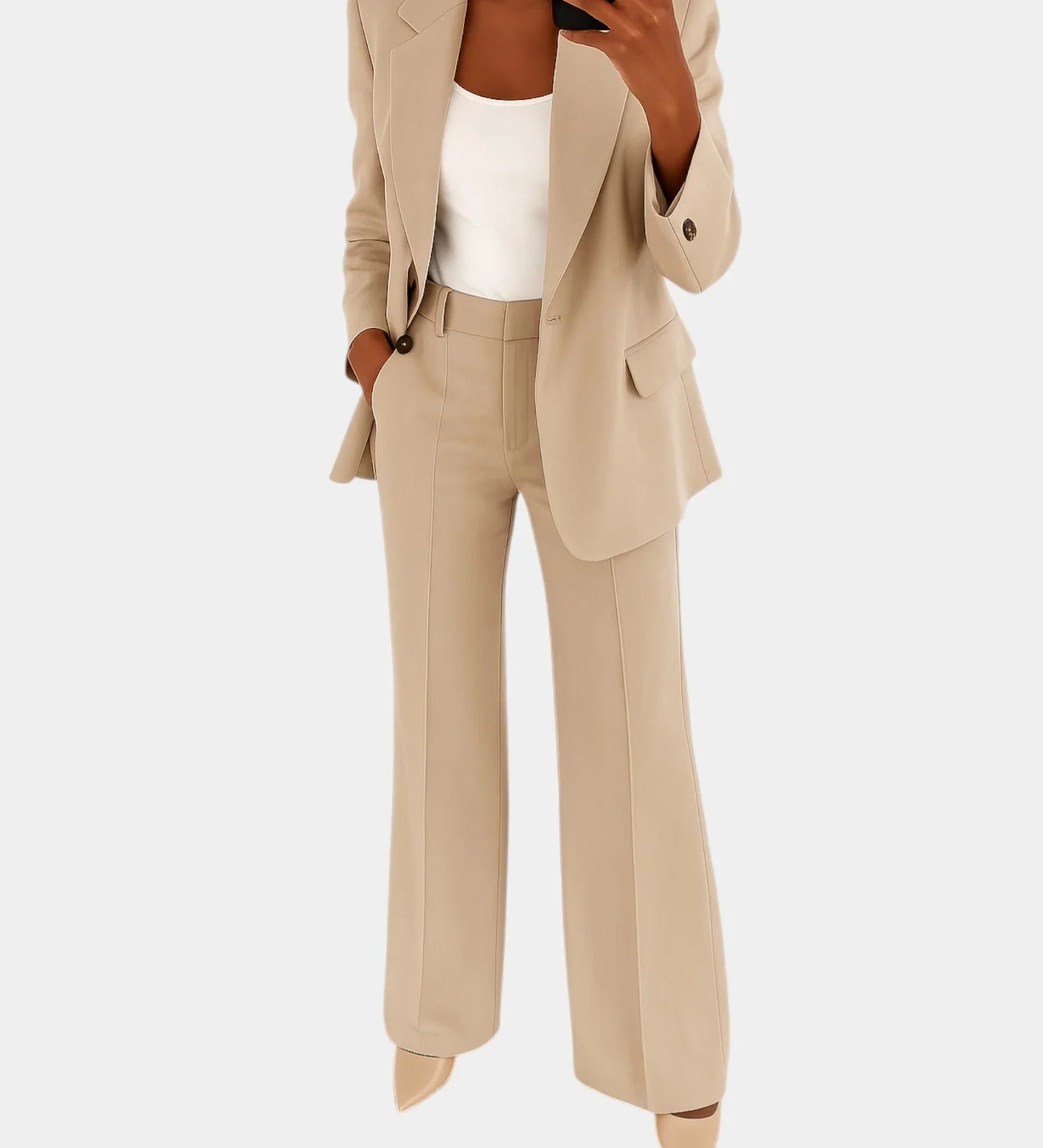 Aya | Pantsuit with Blazer