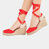Denise | High Heel Espadrilles