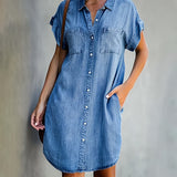 Meeri - Denim Shirt Dress