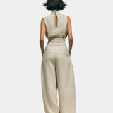 Falyne | Ensemble débardeur et pantalon large minimaliste
