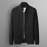 Nandor – Knit Jacket with Front Pocket