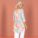 Everlee | Long Blouse with V-Neck