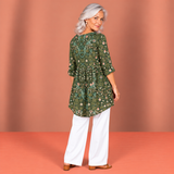 Cecelia | Long Blouse with V-Neck