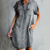 Meeri - Denim Shirt Dress