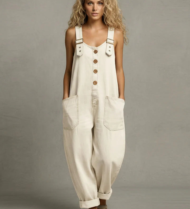 Selma - Stylish Denim Overalls with Pockets