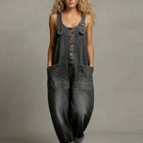 Selma - Stylish Denim Overalls with Pockets