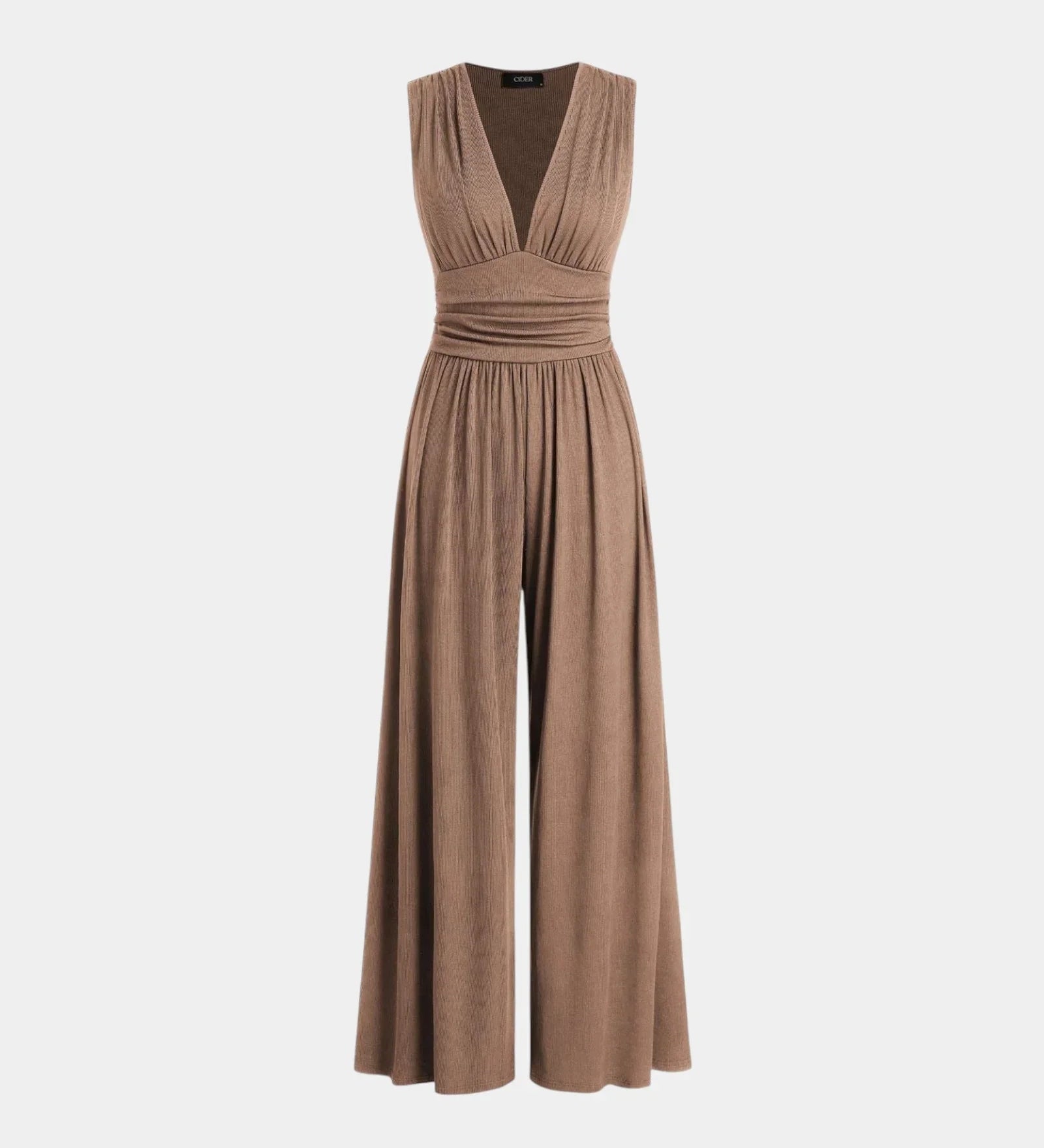 Sultana | Chic Sleeveless Wide-Leg Jumpsuit