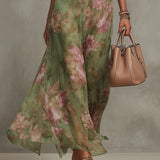 Anni - Pleated Maxi Dress