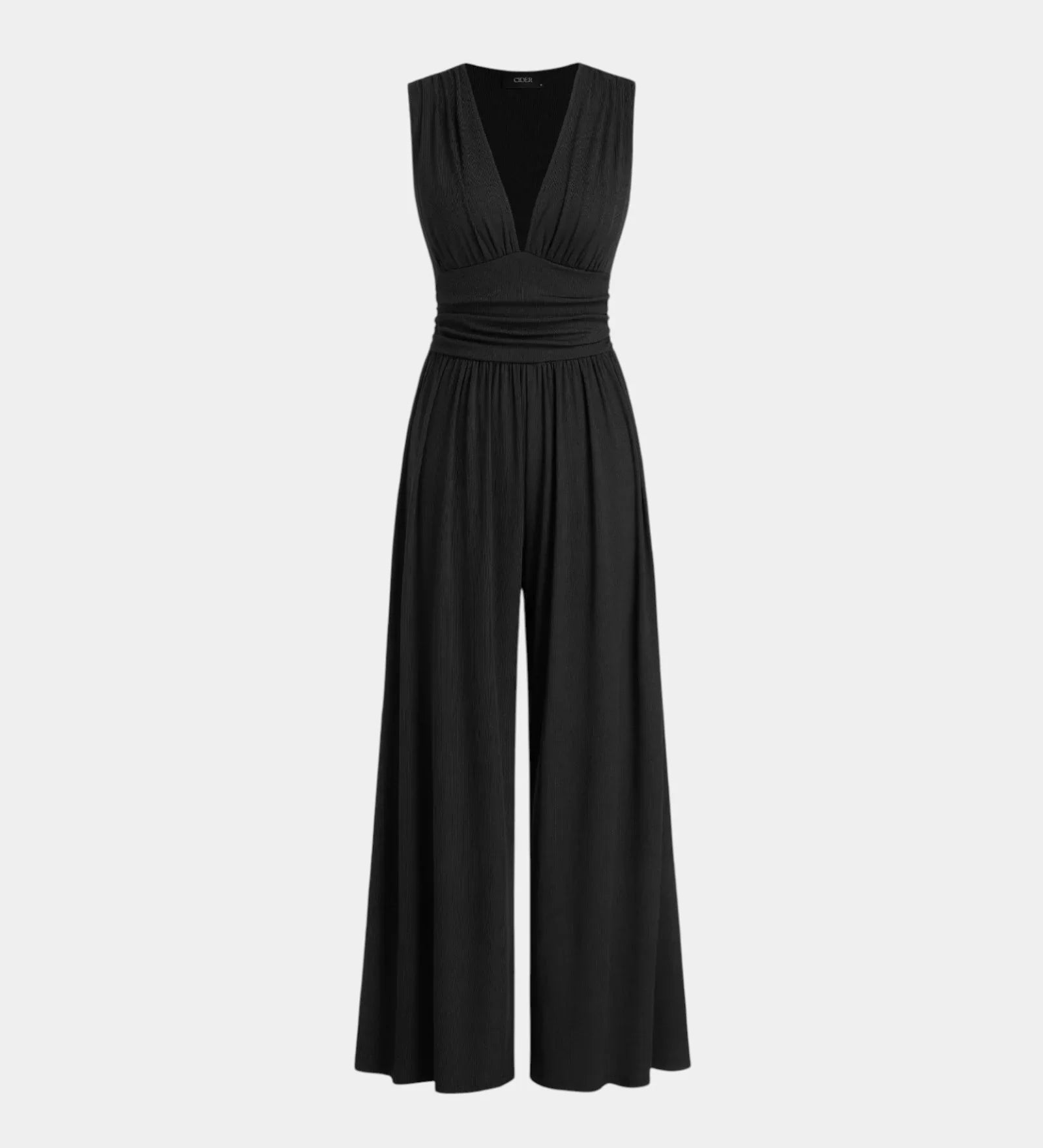 Sultana | Chic Sleeveless Wide-Leg Jumpsuit