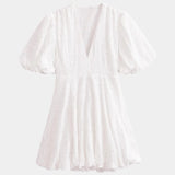 Anastasie | Mini Dress with Ruffled Sleeves