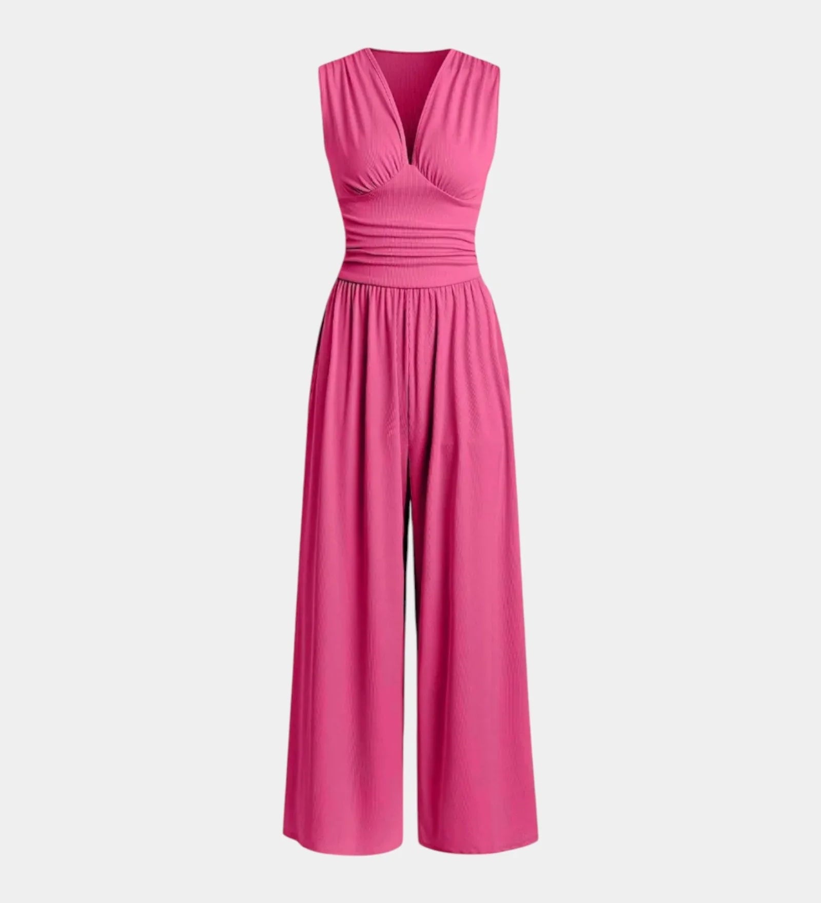 Sultana | Chic Sleeveless Wide-Leg Jumpsuit