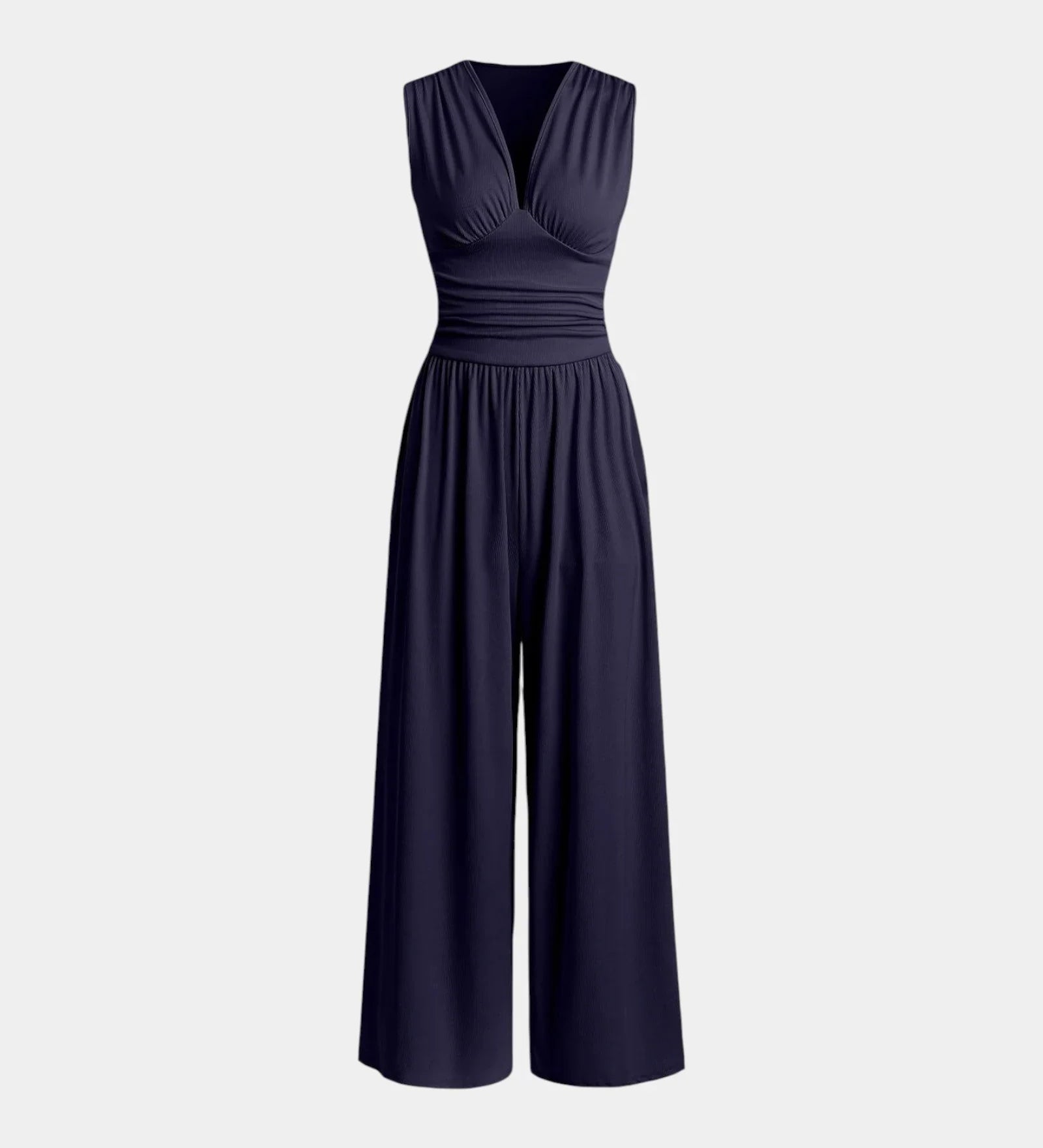 Sultana | Chic Sleeveless Wide-Leg Jumpsuit