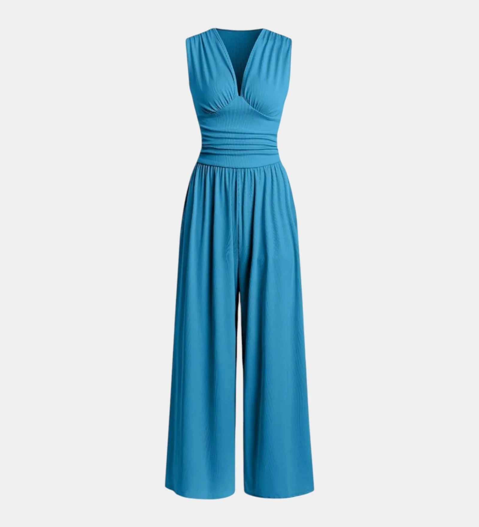 Sultana | Chic Sleeveless Wide-Leg Jumpsuit