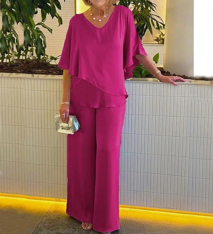 Martha - Comfortable set with wide legs