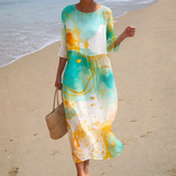 Long Flowing and Stylish Dress