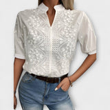 Elise - Mila sweater with luxurious embroidery