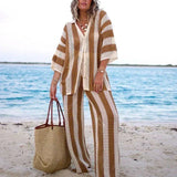 Zenaida™ | Crocheted Kimono and Pants