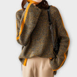 Breseis - Retro High-Collared Knit