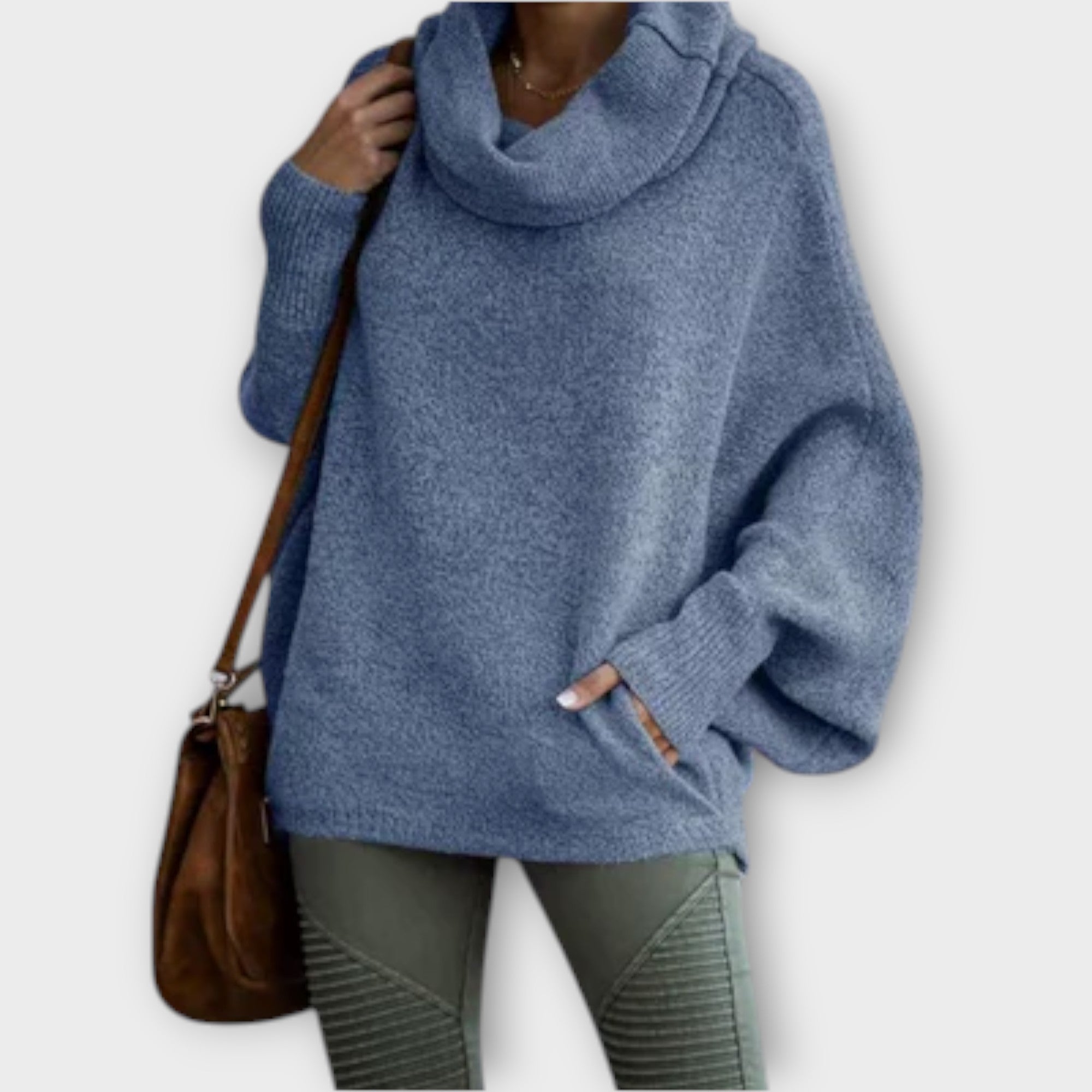 Ulrike - Stylish Turtleneck Women's Sweater