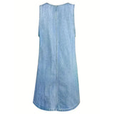 Vieno - Casual Denim Dress