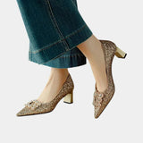 Gloria | Glittering Heels