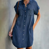 Meeri - Denim Shirt Dress