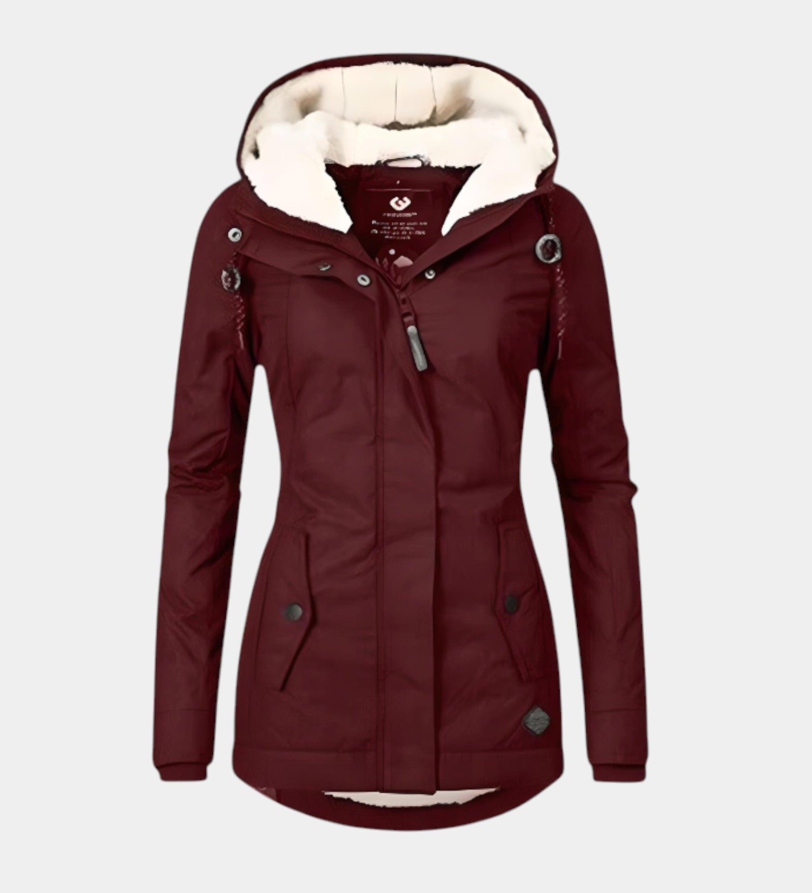 Maréline | Waterproof Rain Jacket with Hood for Women