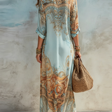Sini - Mediterranean Shirt Dress