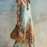 Sini - Mediterranean Maxi Dress